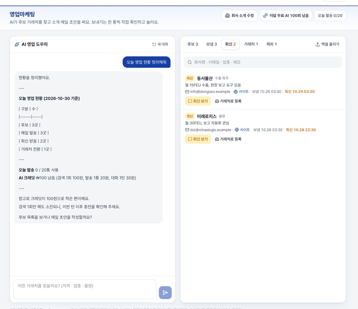 AI 영업마케팅
